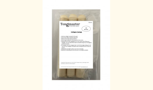 3 x 23mm Collagen Sausage Casings 